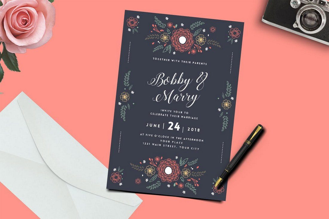 Detail Design And Create A Formal Invitation Card Template Nomer 16