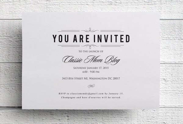 Detail Design And Create A Formal Invitation Card Template Nomer 22