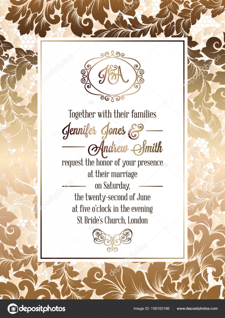 Detail Design And Create A Formal Invitation Card Template Nomer 28