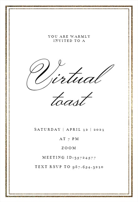 Detail Design And Create A Formal Invitation Card Template Nomer 35