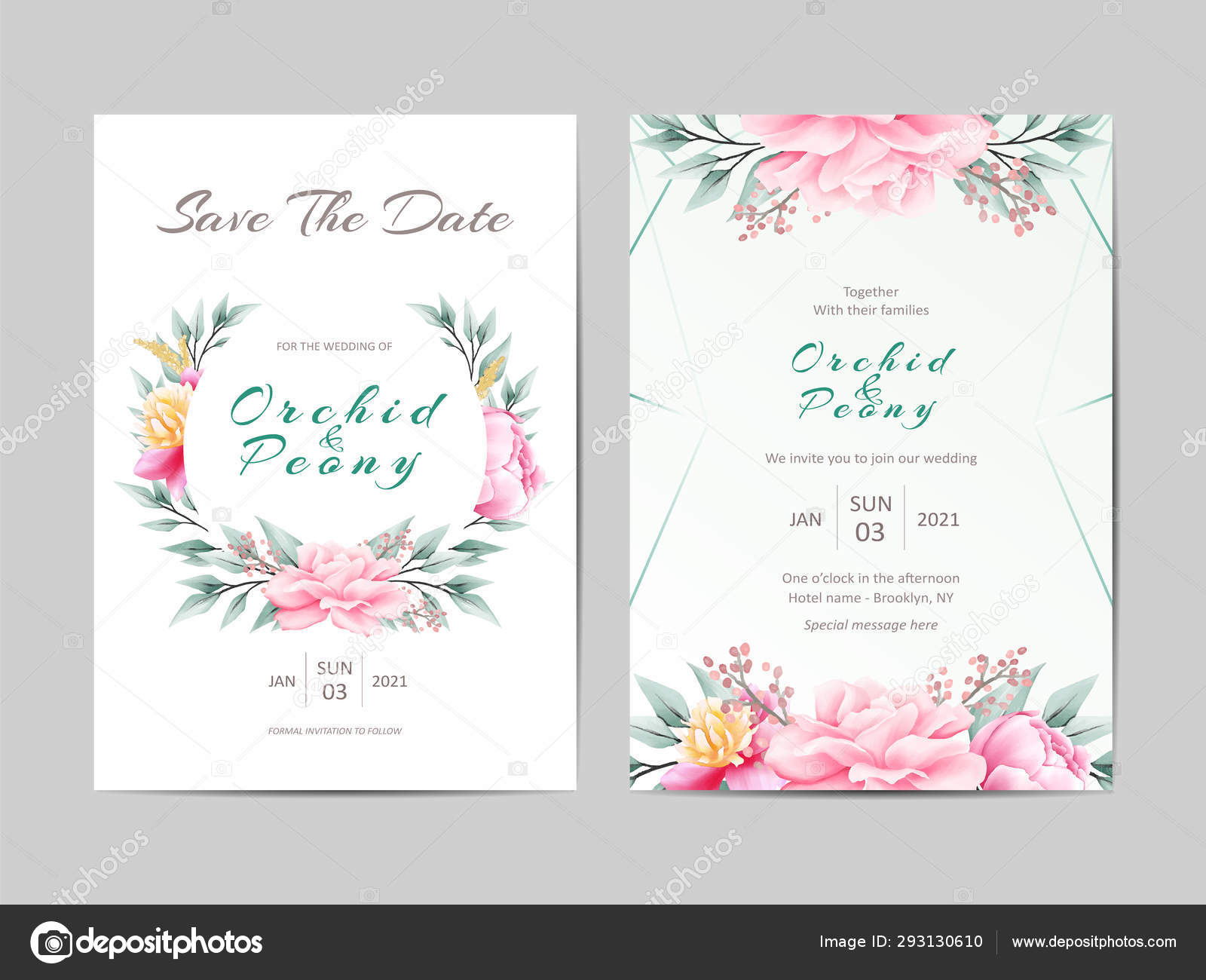 Detail Design And Create A Formal Invitation Card Template Nomer 45