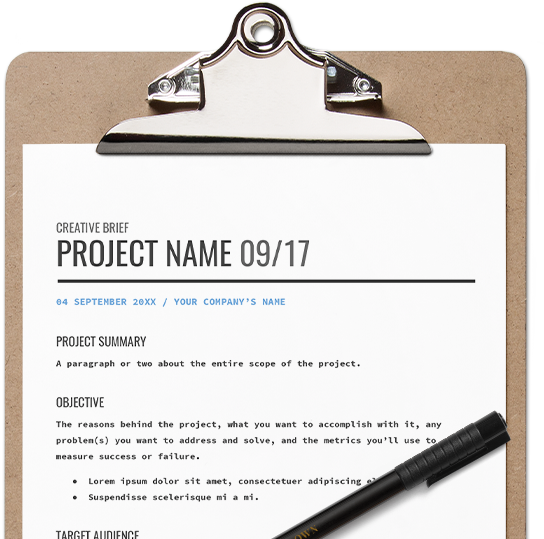 Download Design Brief Template Word Nomer 30