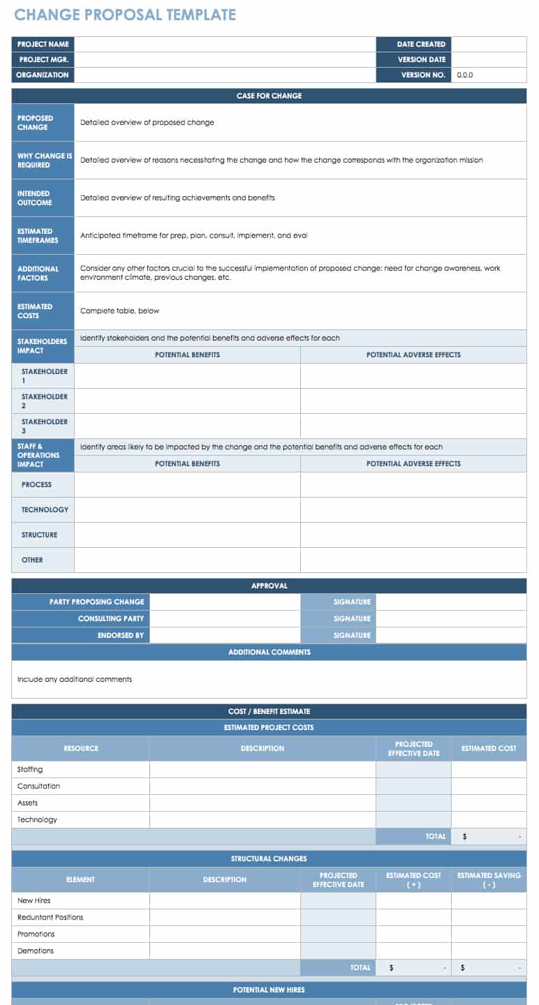 Detail Design Change Control Template Nomer 14