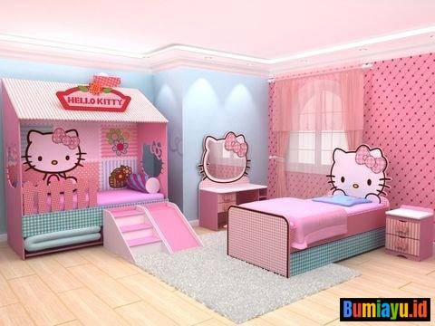 Detail Design Kamar Hello Kitty Nomer 12