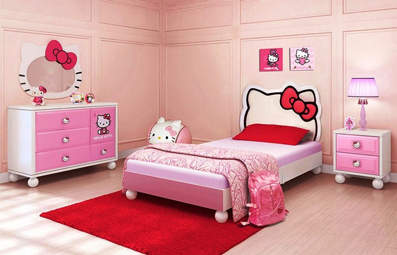 Detail Design Kamar Hello Kitty Nomer 23