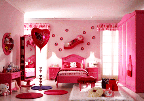 Detail Design Kamar Hello Kitty Nomer 31