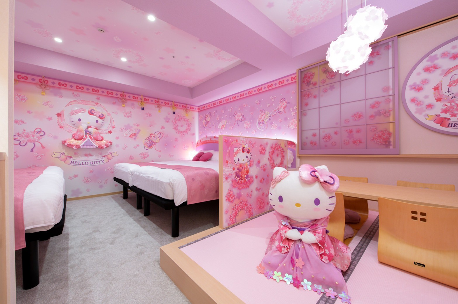 Detail Design Kamar Hello Kitty Nomer 37