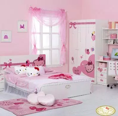 Detail Design Kamar Hello Kitty Nomer 40