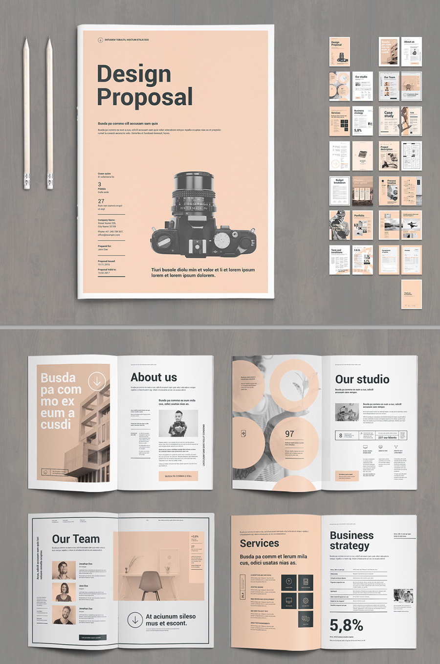 Detail Design Proposal Template Nomer 49