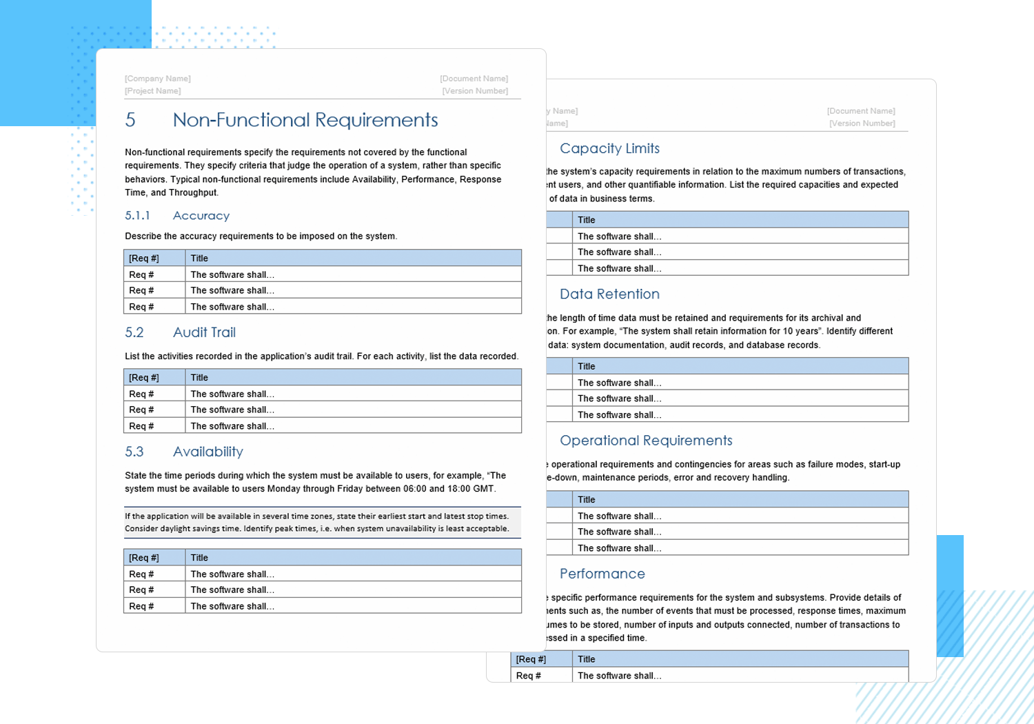 Detail Design Specification Template Nomer 20