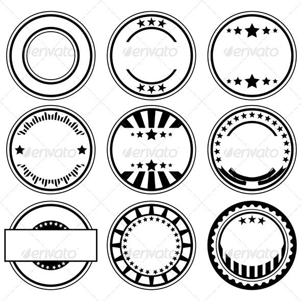 Detail Design Stamp Template Nomer 20