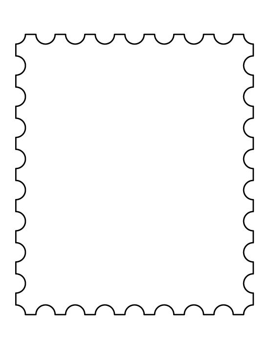 Detail Design Stamp Template Nomer 26