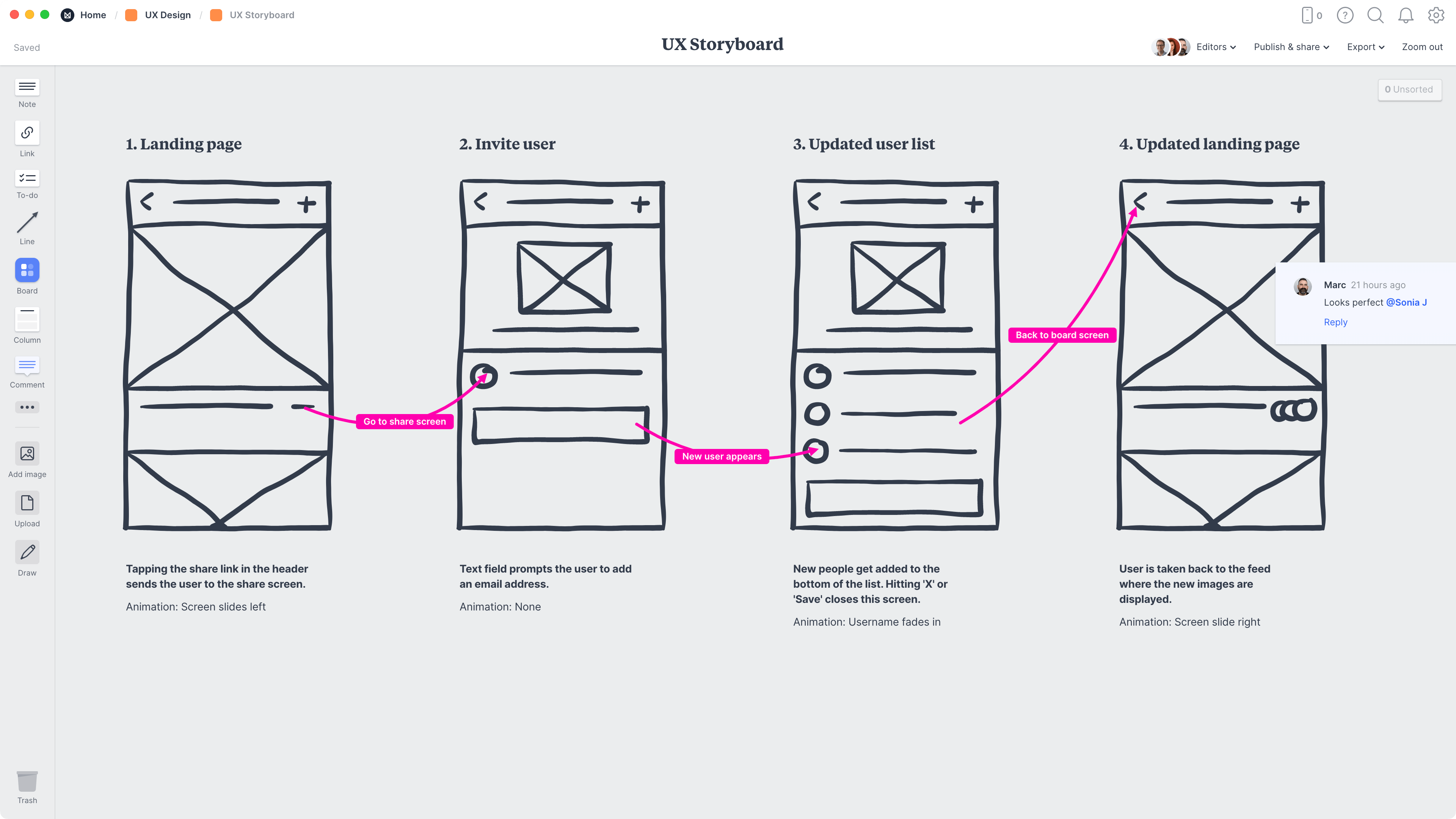 Detail Design Storyboard Template Nomer 12