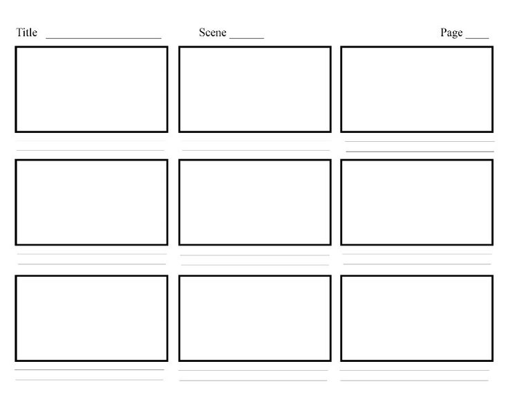 Detail Design Storyboard Template Nomer 17