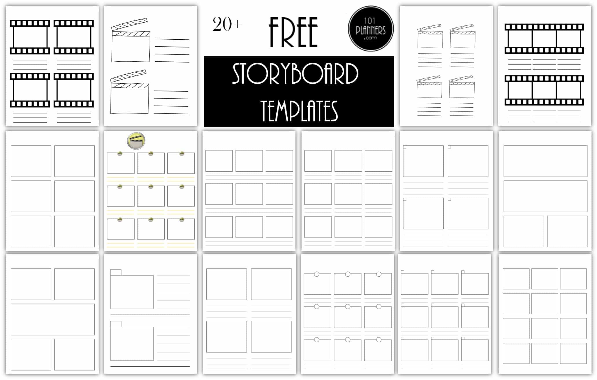 Detail Design Storyboard Template Nomer 9