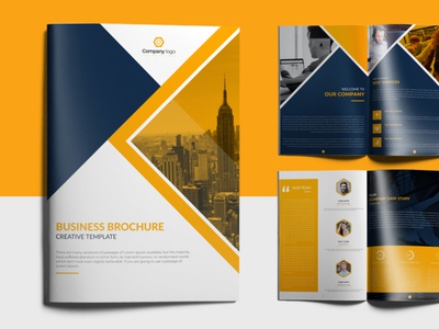 Design Template Company Profile - KibrisPDR