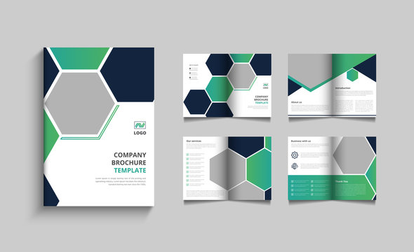 Detail Design Template Company Profile Nomer 42