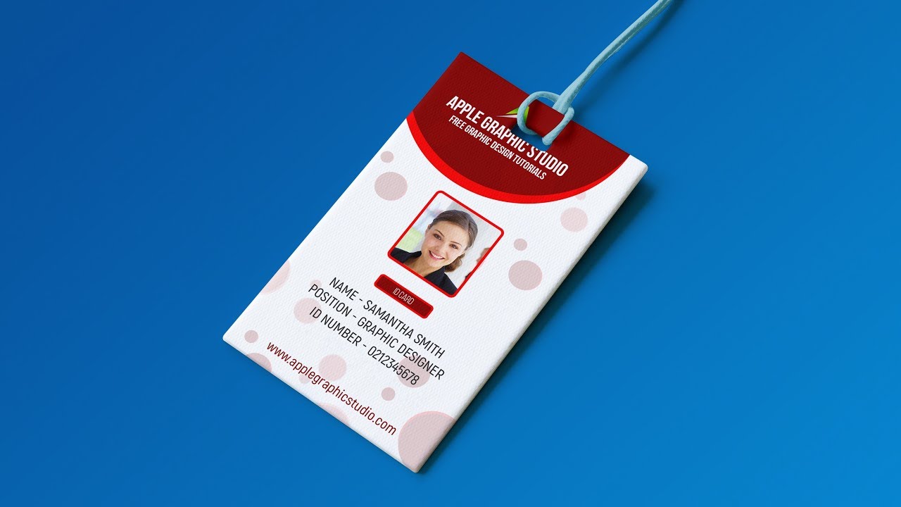 Detail Design Template Id Card Nomer 12