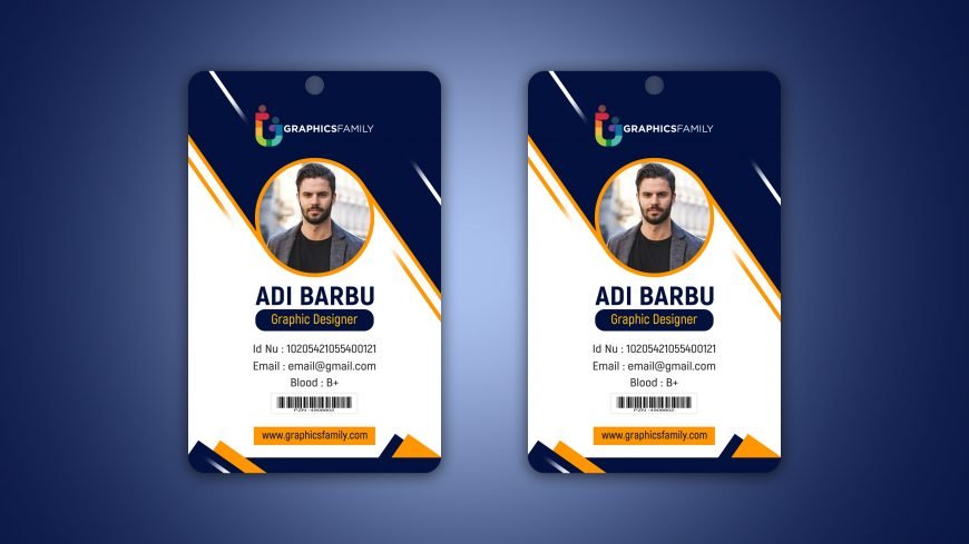 Detail Design Template Id Card Nomer 34