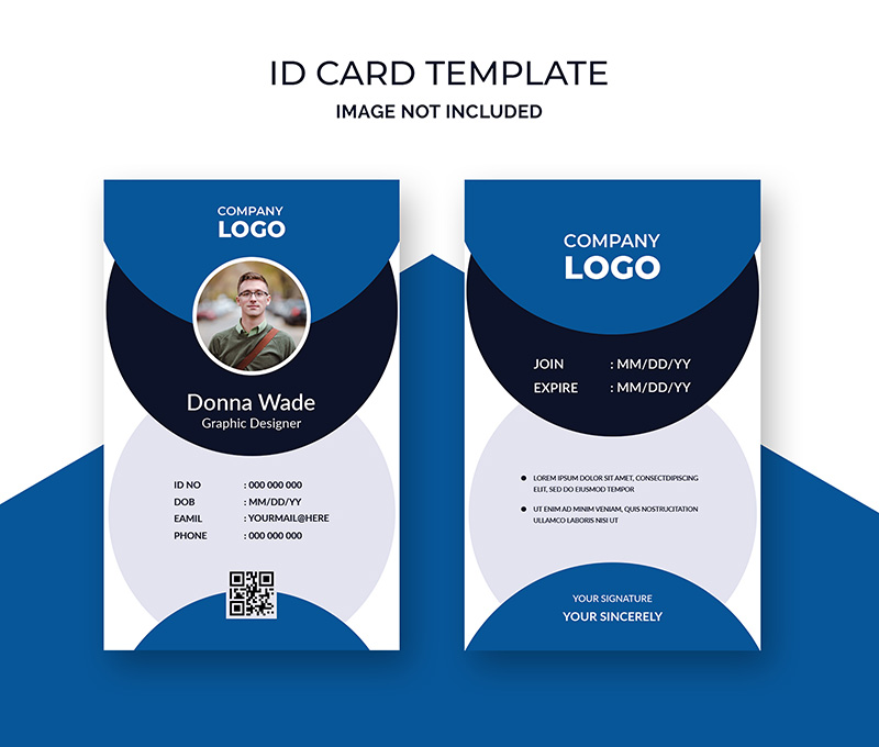 Detail Design Template Id Card Nomer 36