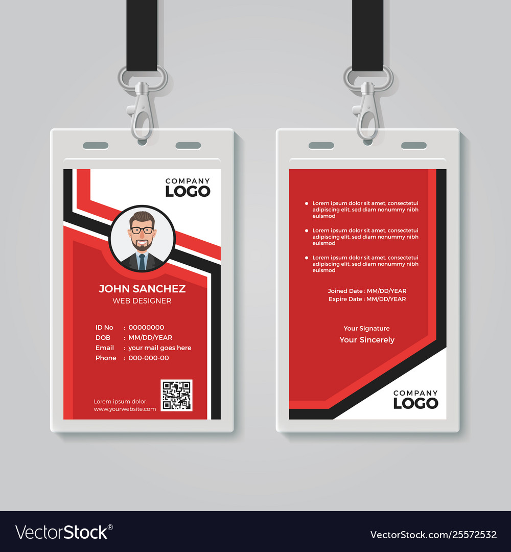 Detail Design Template Id Card Nomer 38