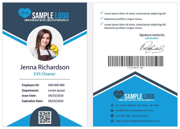 Detail Design Template Id Card Nomer 10