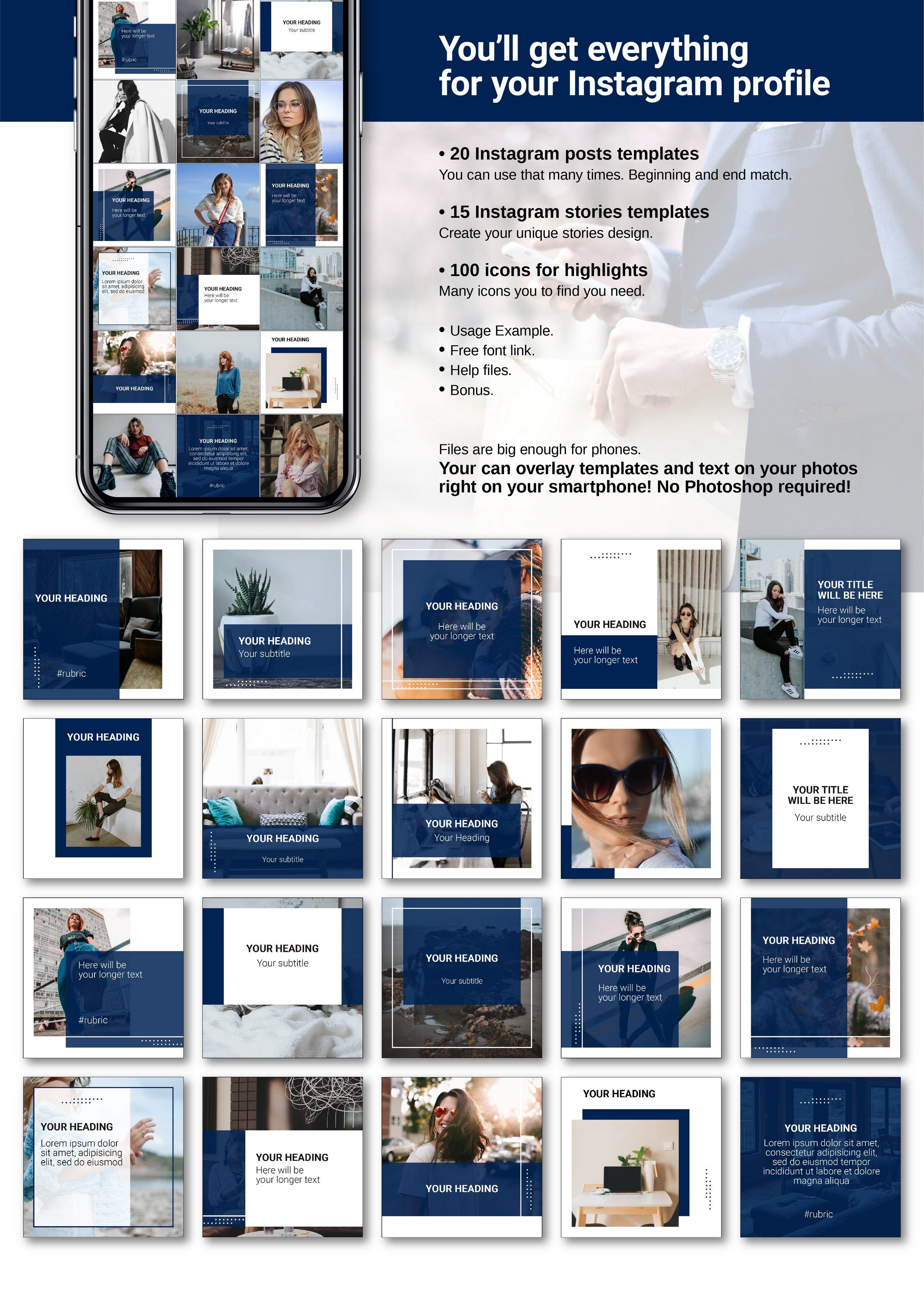 Detail Design Template Instagram Nomer 12