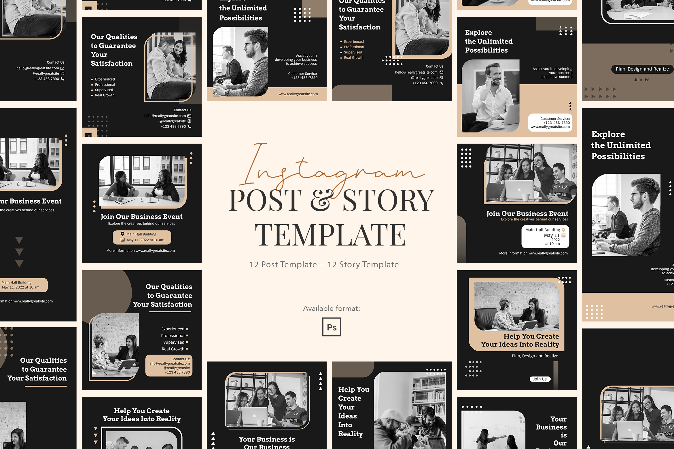 Detail Design Template Instagram Nomer 34