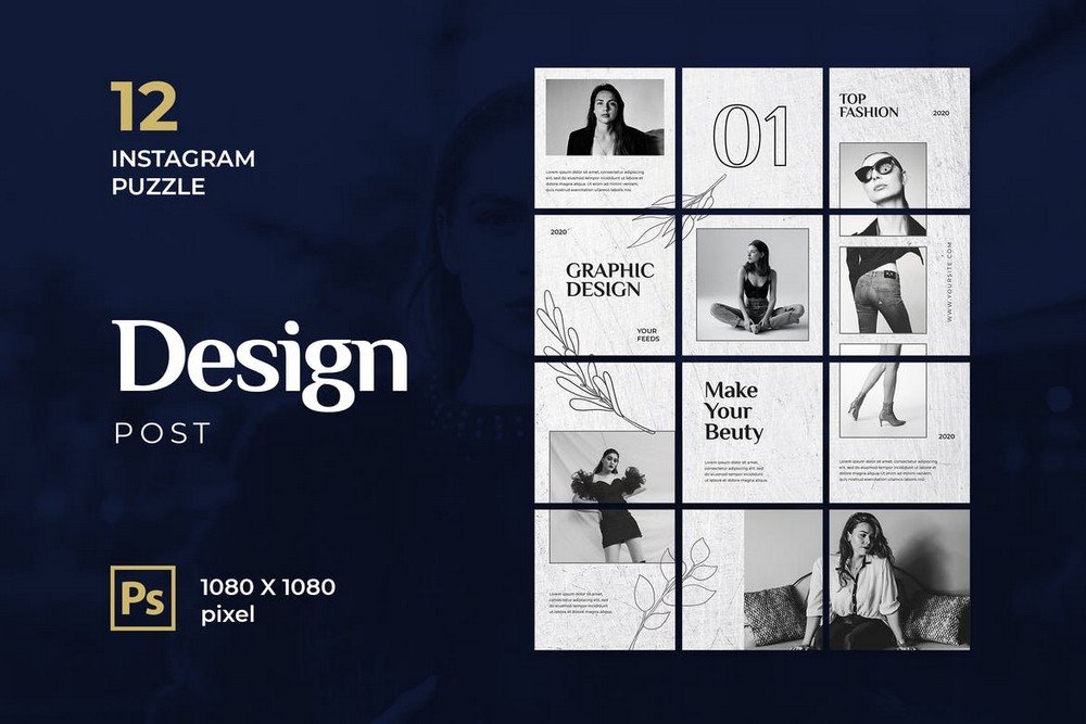 Detail Design Template Instagram Nomer 39