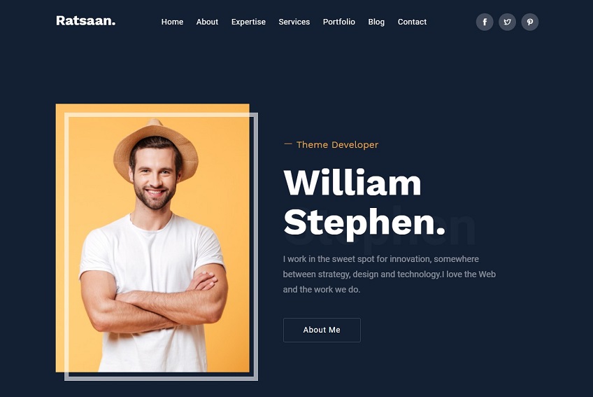 Detail Designer Portfolio Template Free Download Nomer 20