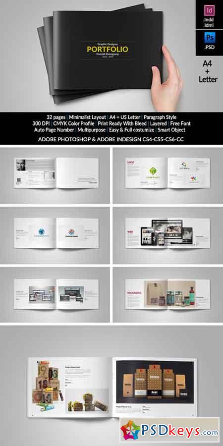 Detail Designer Portfolio Template Free Download Nomer 23