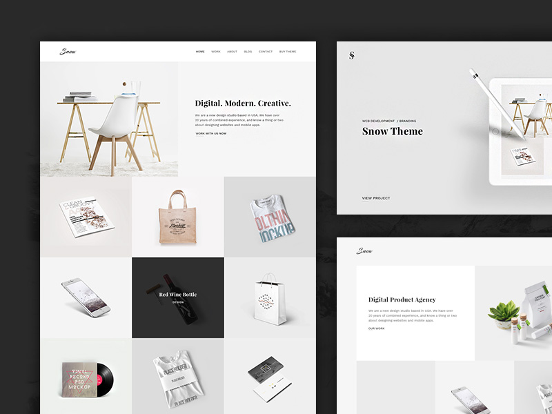 Detail Designer Portfolio Template Free Download Nomer 26