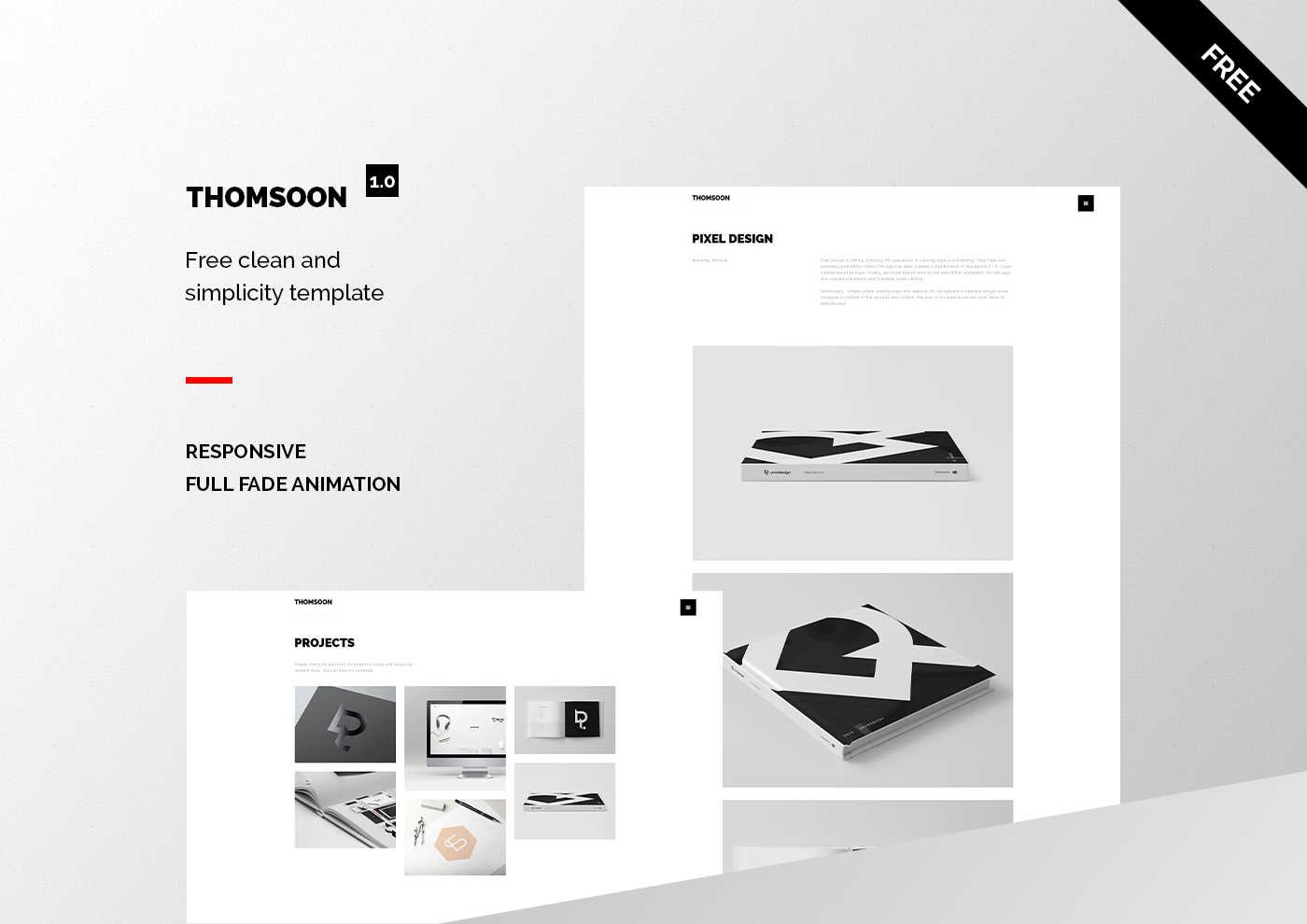 Detail Designer Portfolio Template Free Download Nomer 32