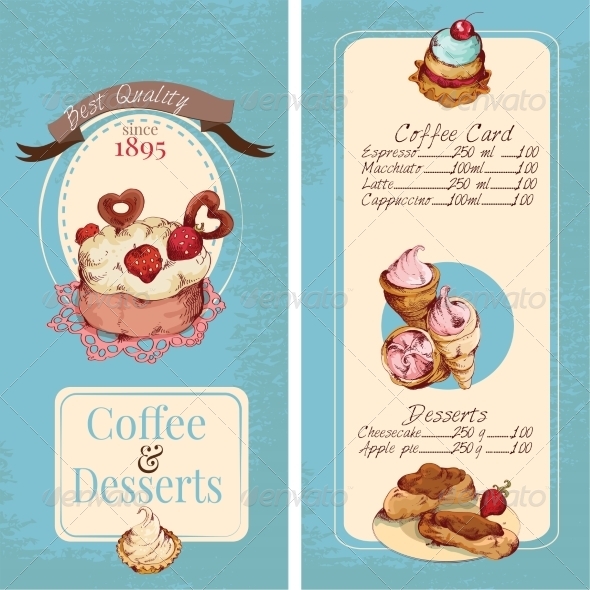 Detail Dessert Menu Template Nomer 45