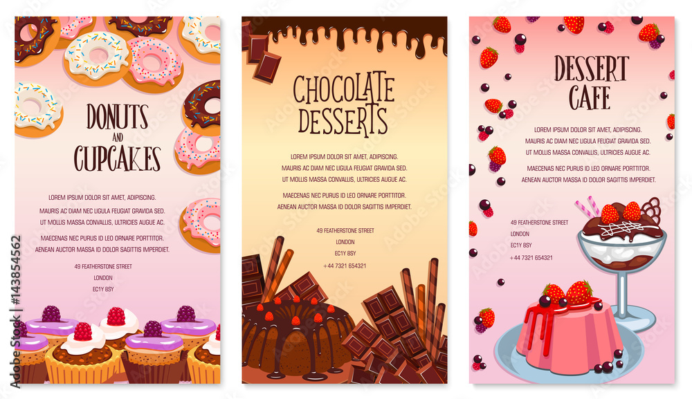 Detail Dessert Menu Template Nomer 8