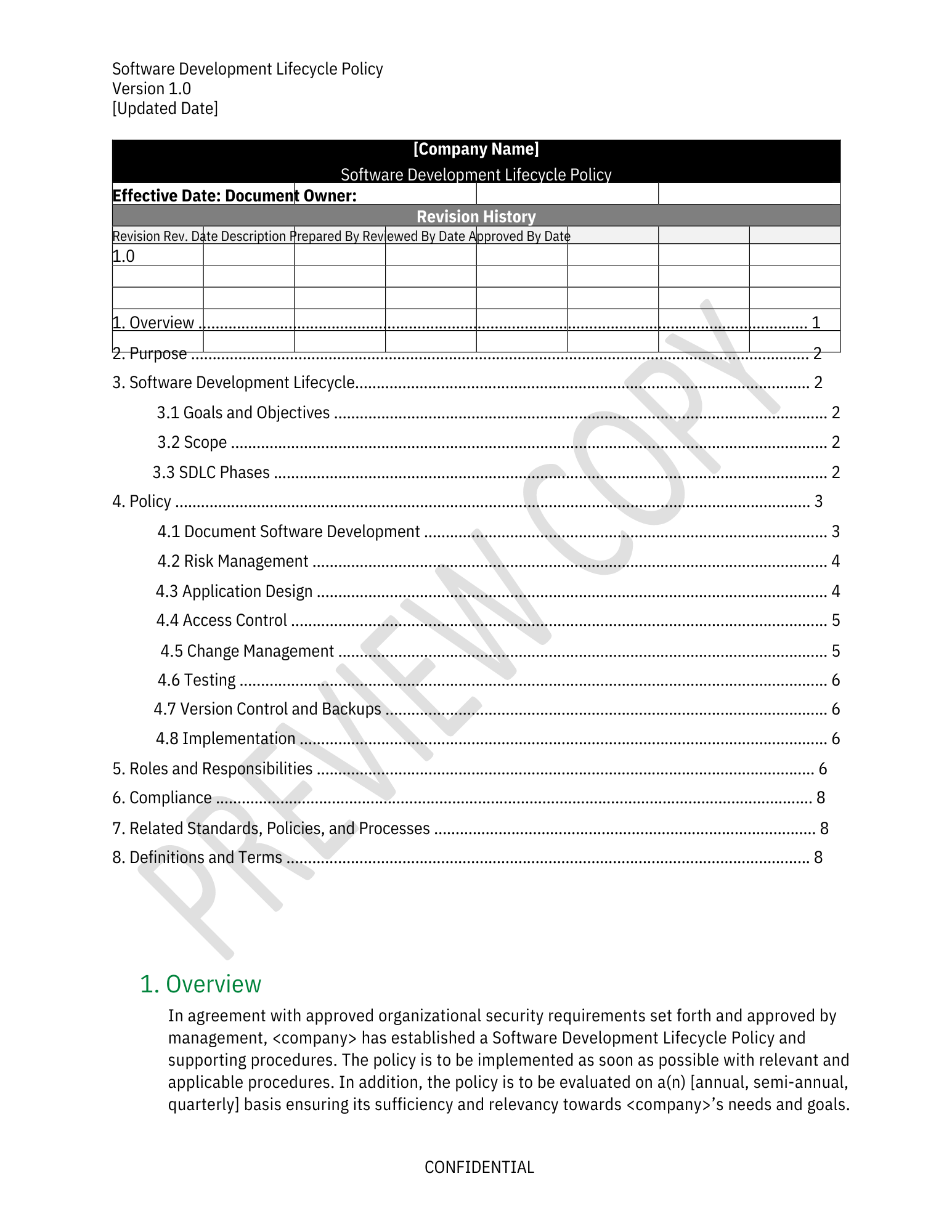 Detail Development Guidelines Template Nomer 51