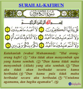 Detail Di Kota Apa Quran Surat Al Kafirun Diwahyukan Nomer 14