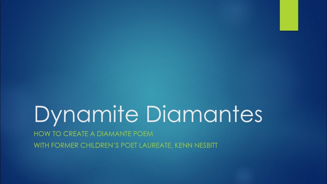 Detail Diamante Poem Template Nomer 40