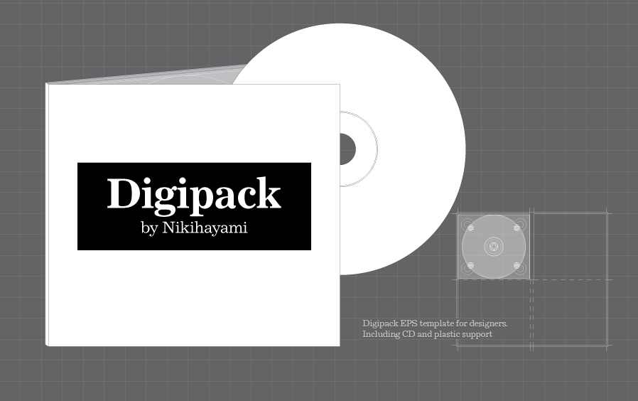 Detail Digipack Cd Template Nomer 28