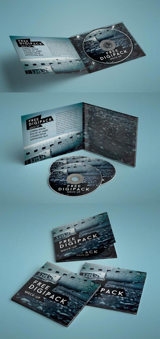 Detail Digipack Cd Template Nomer 29