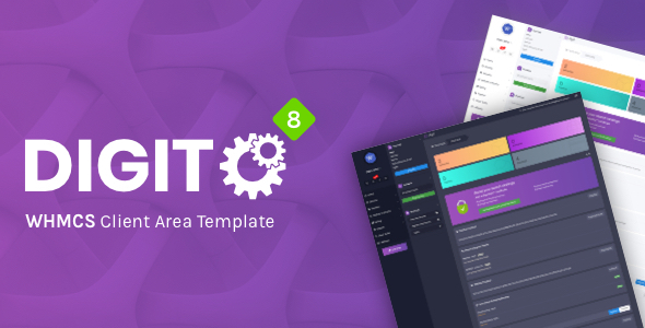 Digit Responsive Whmcs Client Area Template - KibrisPDR