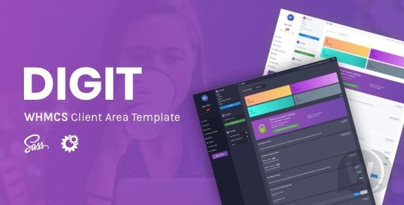 Detail Digit Responsive Whmcs Client Area Template Nomer 15
