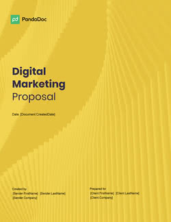 Digital Agency Proposal Template - KibrisPDR