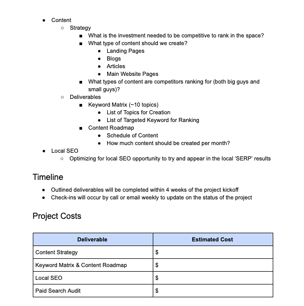 Detail Digital Agency Proposal Template Nomer 22