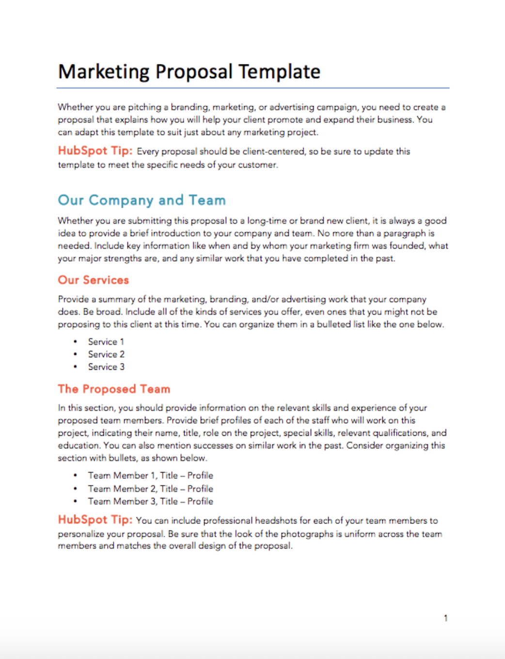 Detail Digital Agency Proposal Template Nomer 9