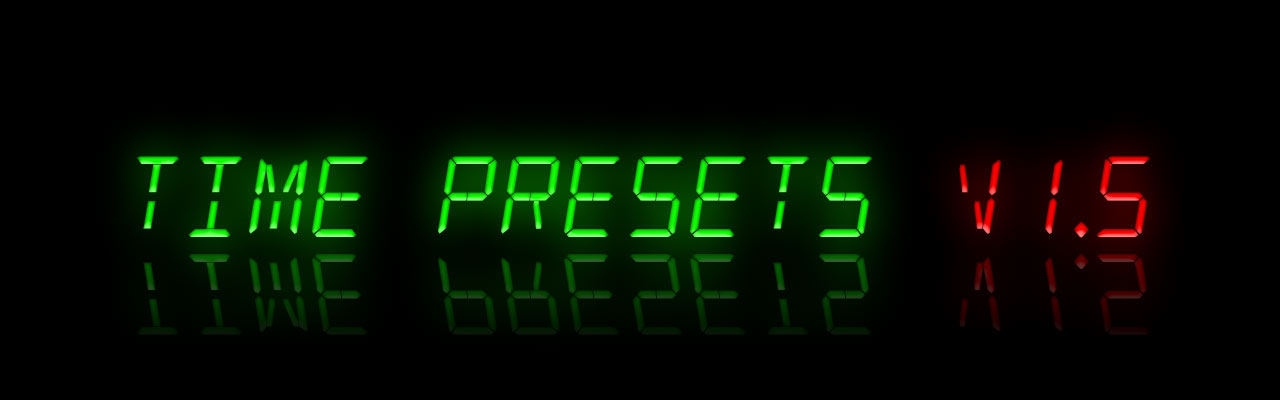 Detail Digital Clock After Effects Template Nomer 10