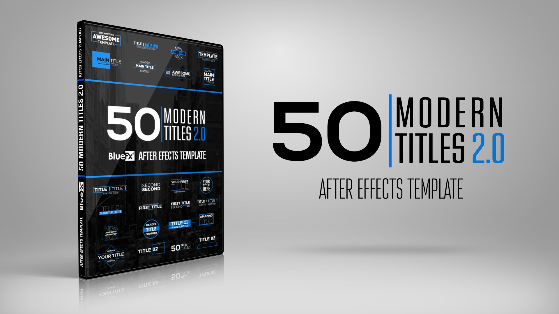 Detail Digital Clock After Effects Template Nomer 23
