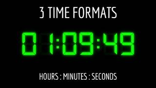 Detail Digital Clock After Effects Template Nomer 4