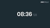 Detail Digital Clock After Effects Template Nomer 35