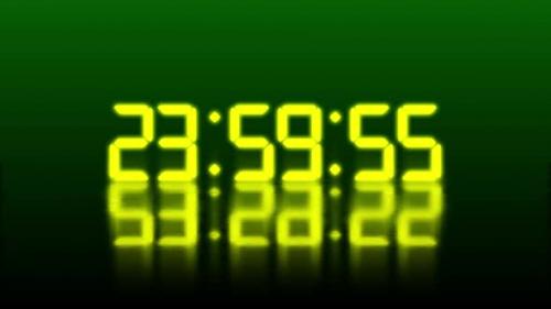 Detail Digital Clock After Effects Template Nomer 37